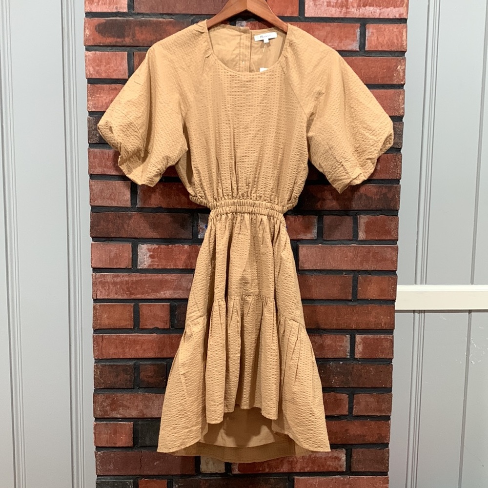 ๐HP๐Madewell Puff-Sleeve Cutout Dress - Picture 3 of 16
